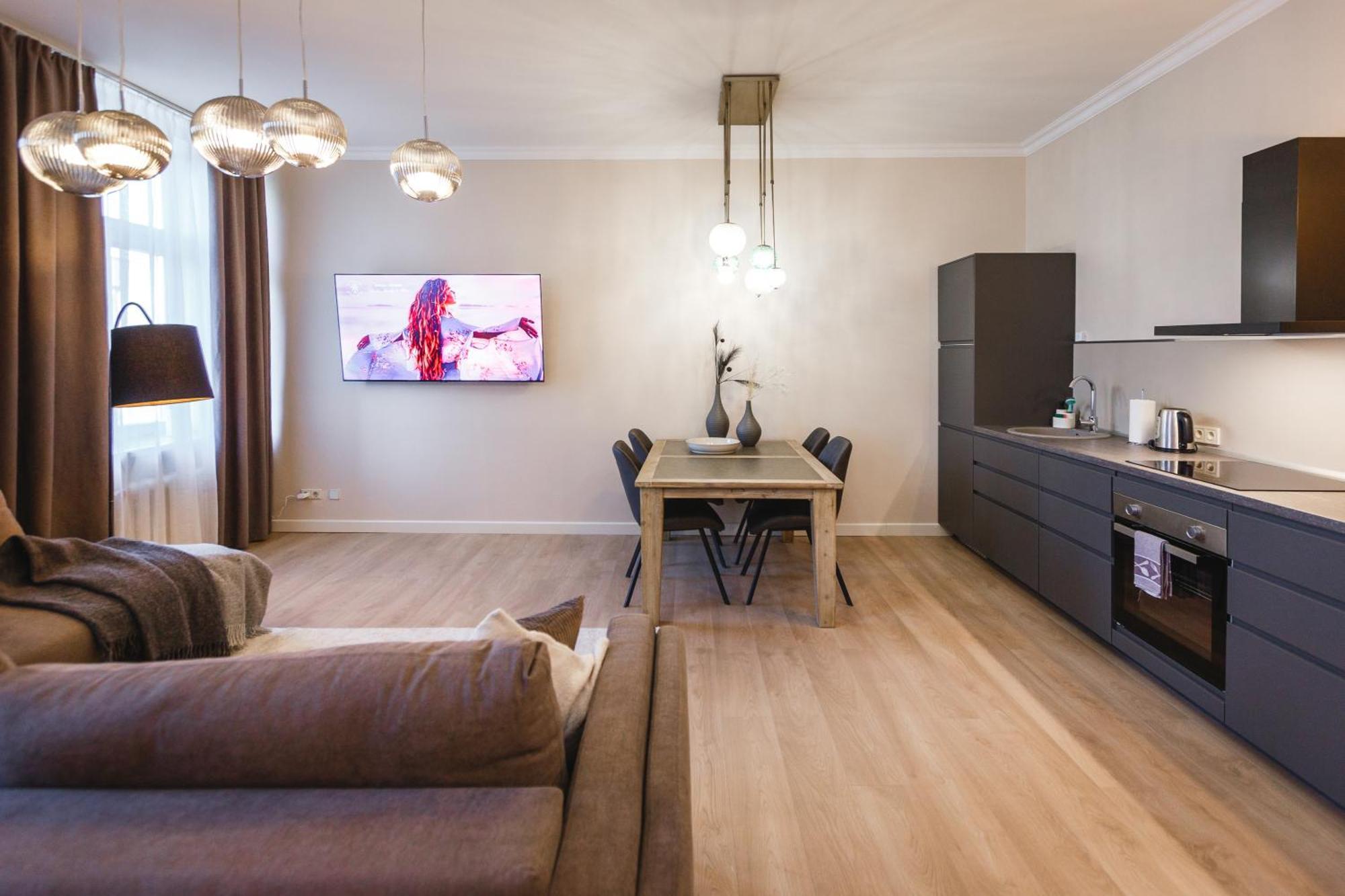 Bearsleys Downtown Apartments Рига Экстерьер фото